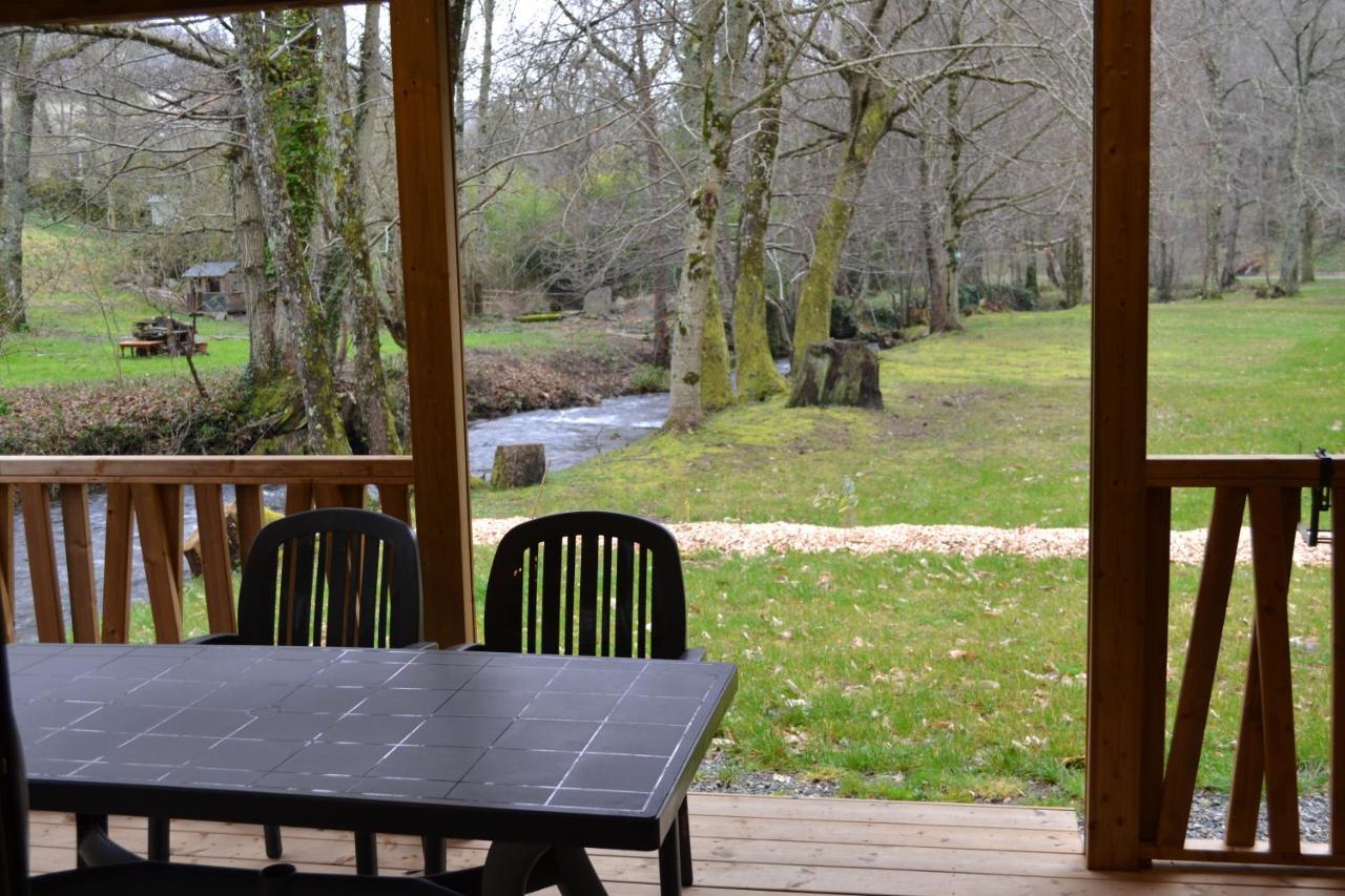 Chalets Au Bord De L'Eau Caudebronde エクステリア 写真