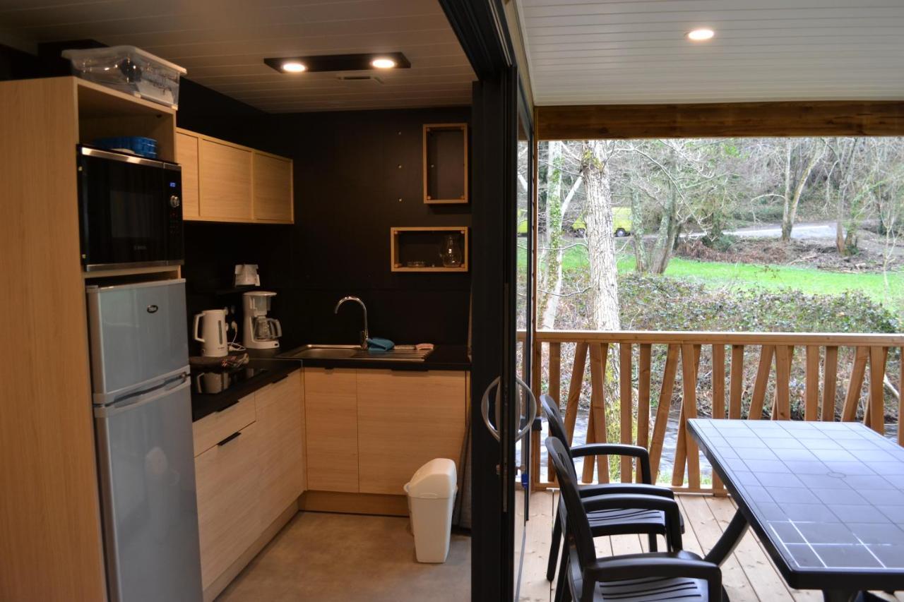 Chalets Au Bord De L'Eau Caudebronde エクステリア 写真